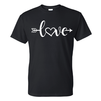 LOVE arrow heart