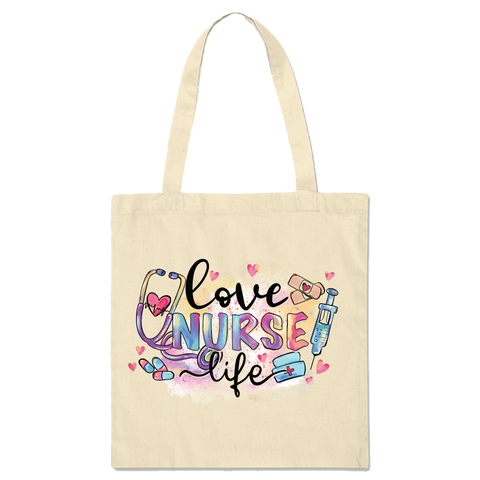 Love Nurse Life - Tote Bag