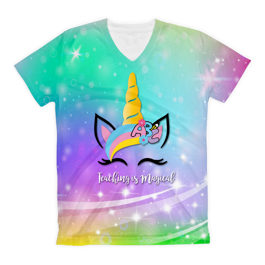 T-shirt sublimada - Teaching is magical