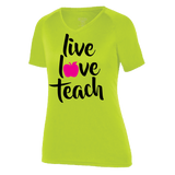 Live, Love, Teach. "Apple"