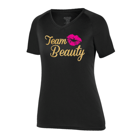 Team Beauty - Glitter Logo -  LADIES