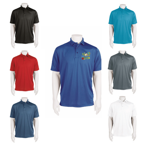 PARAGON SM0500 SEBRING MENS POLO WITH EMBROIDERED LOGO