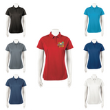 PARAGON SM0104 SOLID WOMEN MESH POLO WITH EMBROIDERED LOGO - OCCUPATION
