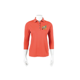 PARAGON SM0120 LADIES 3/4 SLEEVE POLO WITH EMBROIDERED LOGO - OCCUPATION